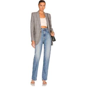 GRLFRND Sara Super High Rise Slim Straight in Astoria